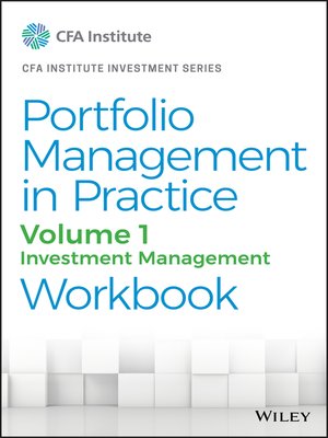cover image of Portfolio Management in Practice, Volume 1